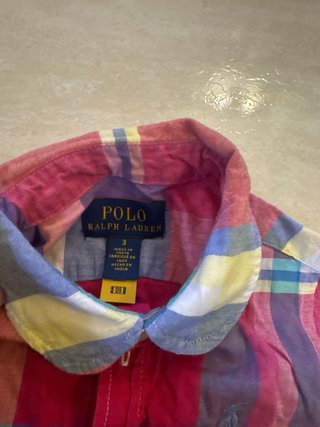 3 Vestidos Polo Ralph Lauren Niña