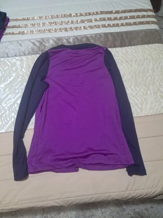 Sudadera entrenamiento Barça Nike Lila