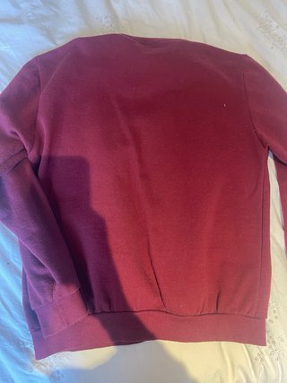 Sudadera Universidad Salamanca Granate Talla M