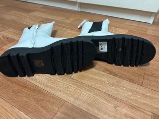 Botas blancas mujer talla 40 nuevas
