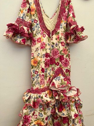 Traje Flamenca Estampado Floral