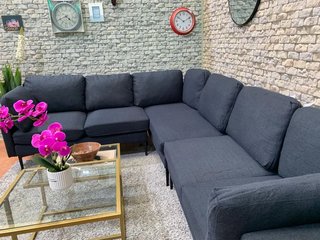 Sofá Rinconera Lea 270cm Gris