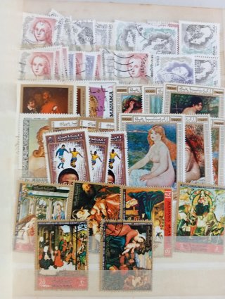 Lote de sellos variados