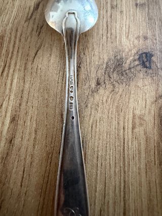 Cucchiaino antico argento masiccio