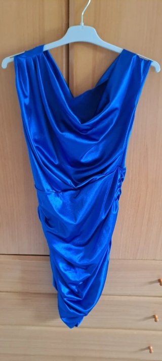 Vestido azul fiesta talla M