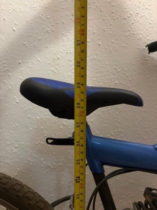 Bicicleta de montaña azul 24 FS