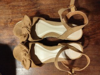 Sandalias cuña esparto Sfera Talla 38