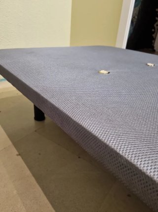 Base tapizada acolchada 90x190 cm, (como nueva)
