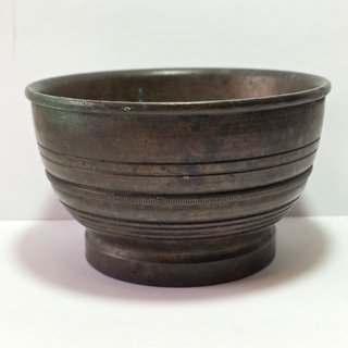 Antico Mortaio in Bronzo - 2113g -  XIX Secolo
