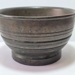 Antico Mortaio in Bronzo - 2113g -  XIX Secolo