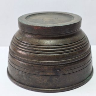 Antico Mortaio in Bronzo - 2113g -  XIX Secolo
