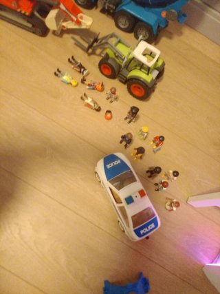 Lote Juguetes Playmobil de Construcción, ganadería