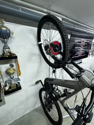 Soporte pared MTB