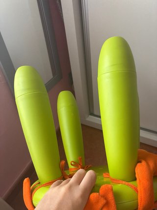 Taburete infantil con diseño de cangrejo