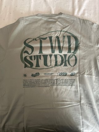 T-shirt Verde STWD Studio Pull&Bear