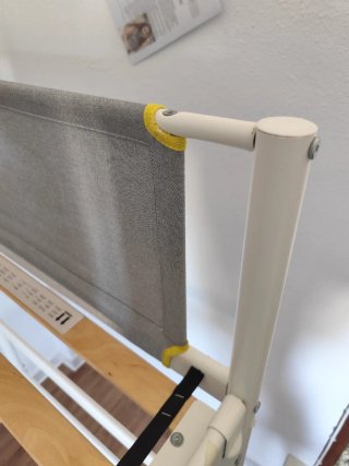 Litera Ikea Vitval Gris y Blanca