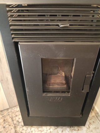 Chimenea de pellets
