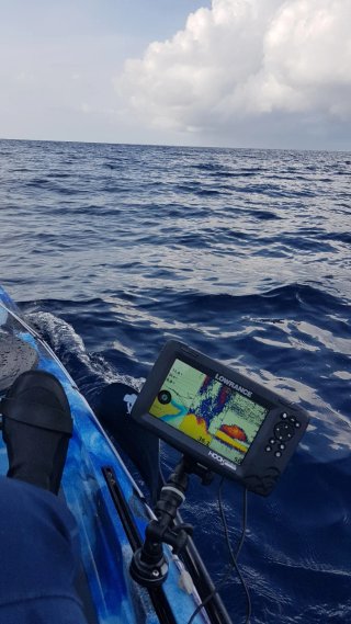 Kayak de pesca Alboran fx a pedales