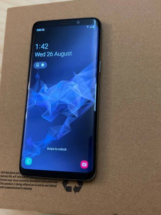Samsung Galaxy S9 64GB gris & Cargador y Cable