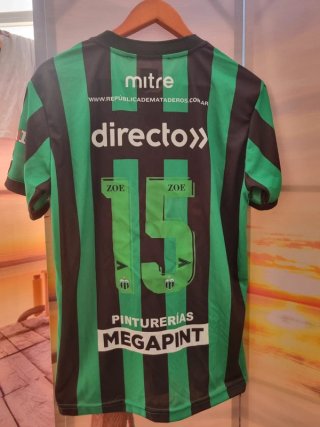 Camiseta Mitre Chicago Argentina Firmada Talle L