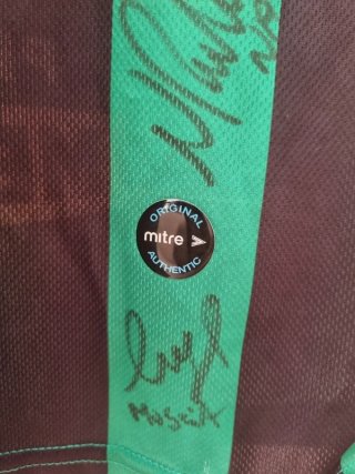 Camiseta Mitre Chicago Argentina Firmada Talle L