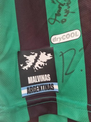 Camiseta Mitre Chicago Argentina Firmada Talle L