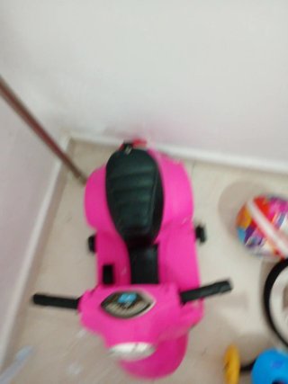 Moto Patinete Eléctrico Infantil Rosa