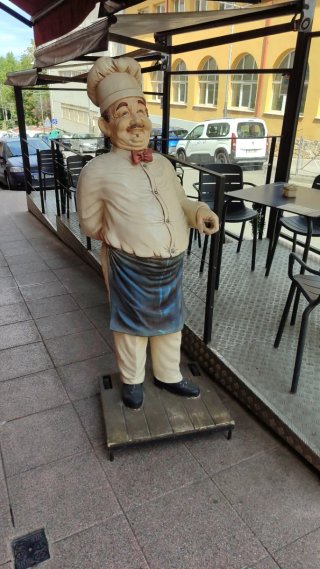 Muñeco de bar