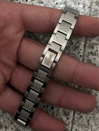 Pulsera Lacoste Acero Inoxidable Gris y Negra