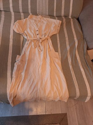 Vestido y falda safari beige en talla L