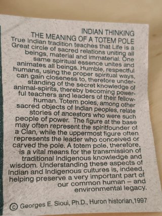 Tótem Indio Canadá