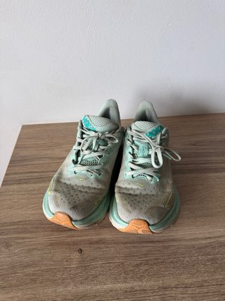 Zapatillas Hoka Running Teal/Blanco
