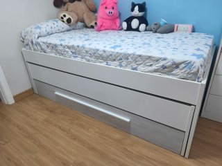 Cama nido con cajón