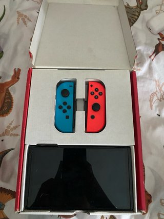 Nintendo Switch OLED Azul/Naranja