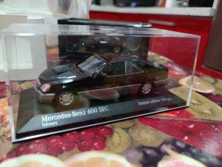 Mercedes Benz 600 SEC 1/43 Minichamps Ed.Lim