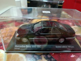 Mercedes Benz 600 SEC 1/43 Minichamps Ed.Lim