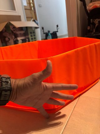 Piscina para bebé Nabaiji naranja