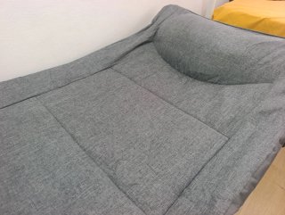 Cama plegable Atorpok gris
