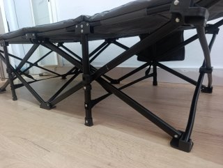 Cama plegable Atorpok gris