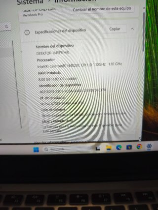 Chuwi HeroBook Pro portátil