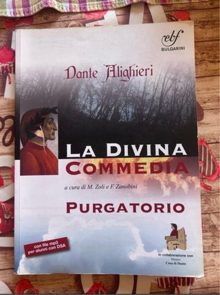 Libro “La Divina Commedia - Purgatorio”