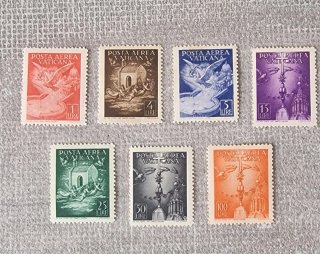 Serie francobolli Poste Vaticane