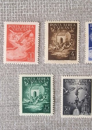 Serie francobolli Poste Vaticane