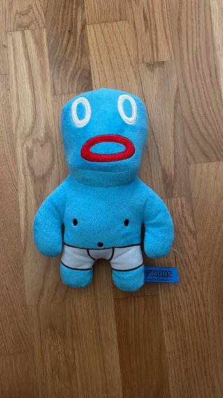 Peluche azul infantil