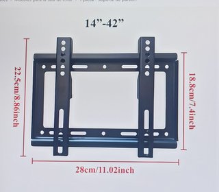 Soporte Pared TV LED LCD PDP 14-42"