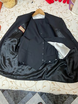 Traje de vestir hombre negro