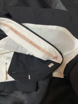 Traje de vestir hombre negro