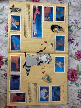 Álbum de cromos Disney Pocahontas Panini
