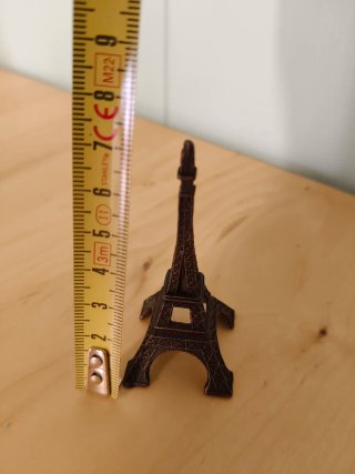 Mini Torre Eiffel de metal