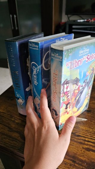 Películas VHS Disney Clásicos (Español)